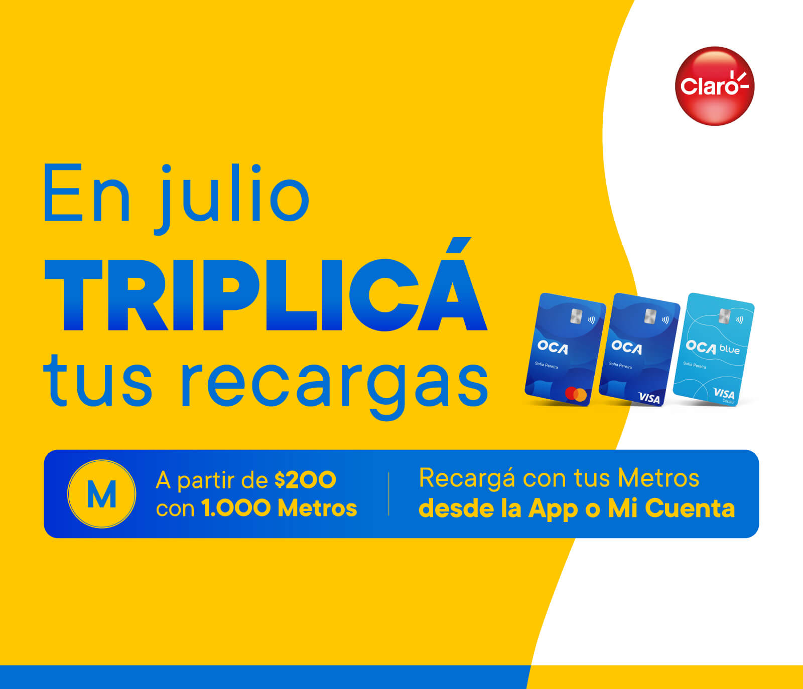 Recargasx3ClaroconMetros