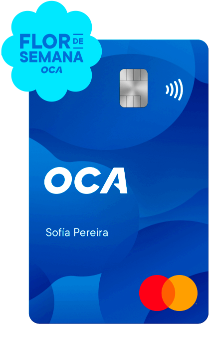 Tarjeta de crédito OCA Mastercard